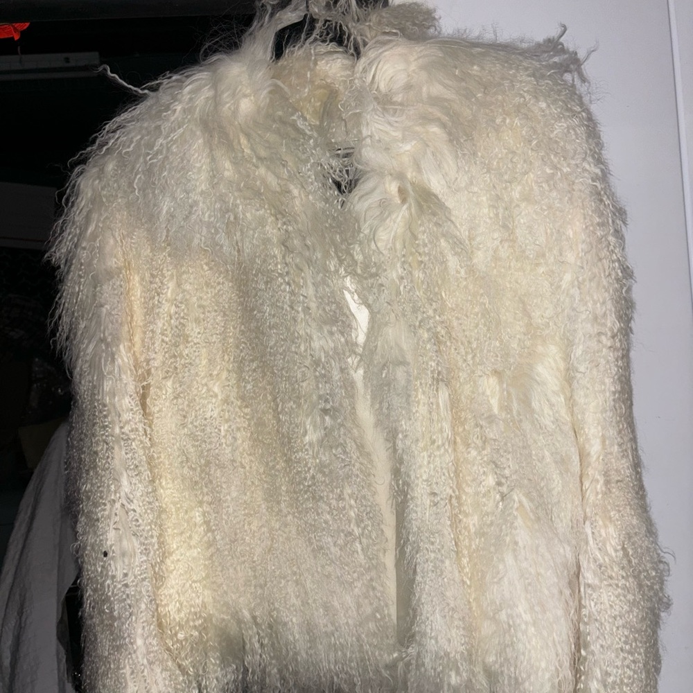 Marvin Richard’s Mongolian lamb fur jacket